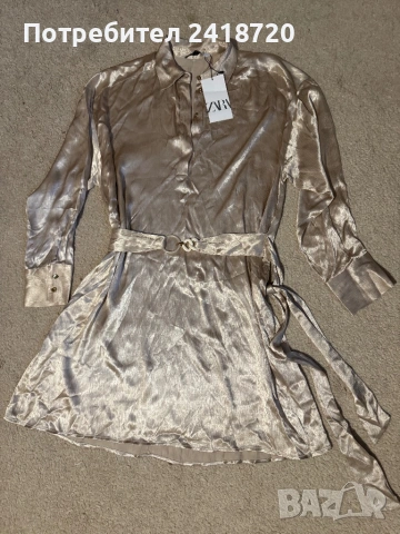 Нова рокля Zara - вискоза с етикет