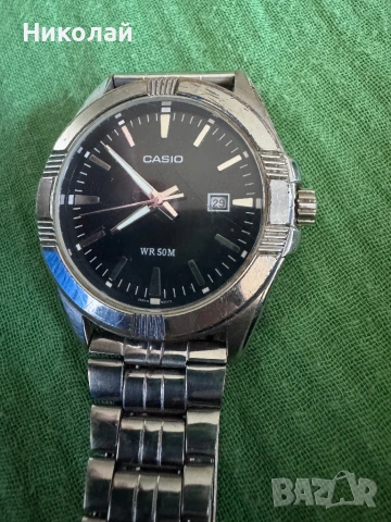 CASIO -QUARTZ 50M ЧАСОВНИК , снимка 2 - Мъжки - 54716464