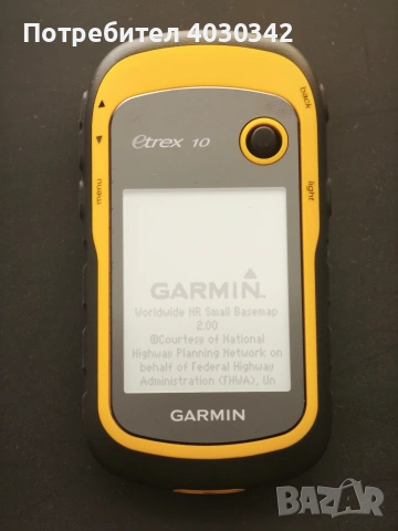 GPS Garmin eTrex 10 , снимка 5 - Garmin - 54974705