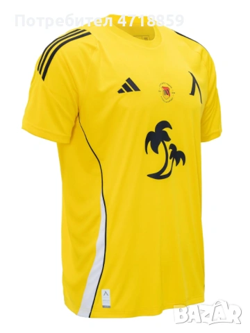 Жълтата фланелка ADIDAS на ПФК "Левски" 1914, снимка 2 - Футбол - 54488268