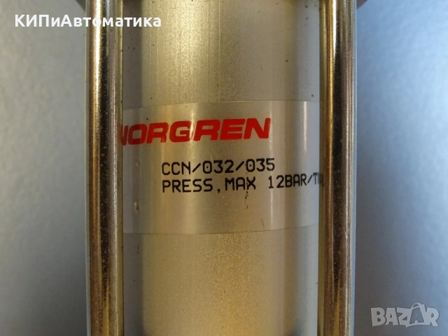 Пневматичен цилиндър NORGREN CCN/032/035 pneumatic cylinder 12bar, снимка 3 - Резервни части за машини - 54525686