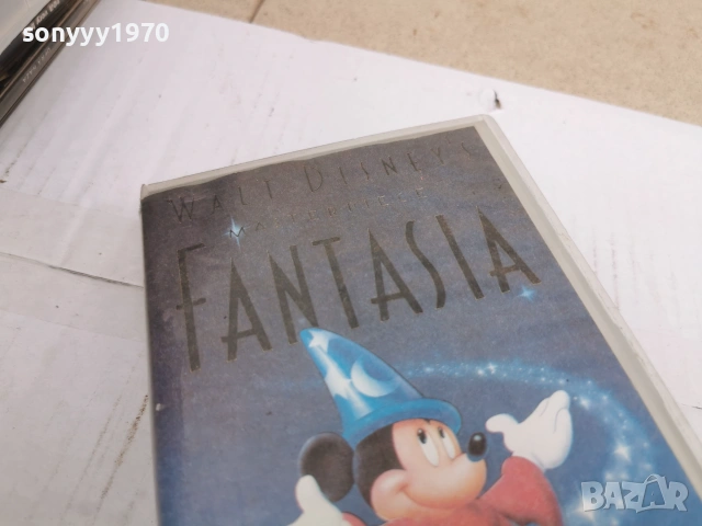 FANTASIA-VHS VIDEO TAPE 0807260852L1, снимка 2 - Други жанрове - 55195852