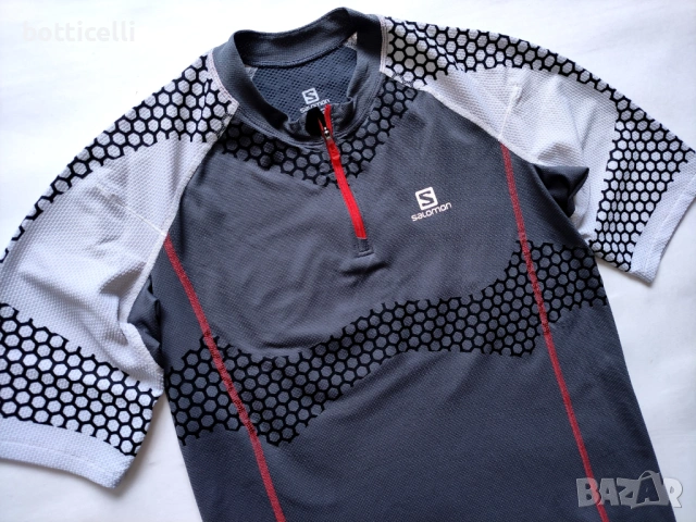 SALOMON Short Sleeve Mens - L - оригинална мъжка тениска , снимка 5 - Спортни дрехи, екипи - 54576524