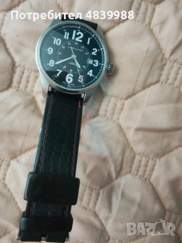 Швейцарски часовник - Хамилтън, снимка 7 - Мъжки - 55079052
