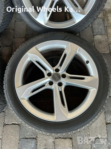 Оригинални джанти с гуми за Audi / Ауди 21" 5x112, снимка 5 - Гуми и джанти - 54990901