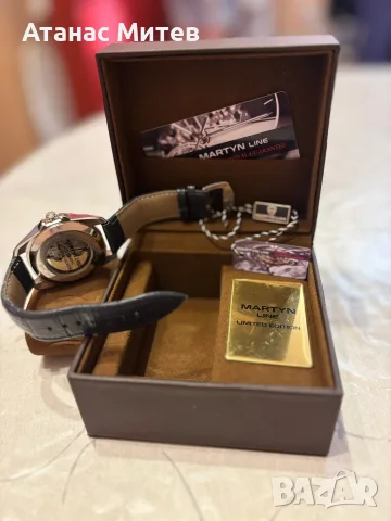 Чисто Нов Martyn Line Portofino Collection Automatic, снимка 11 - Мъжки - 55474773