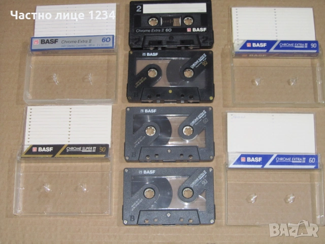 Хромни аудио касети BASF, снимка 3 - Аудио касети - 54642668