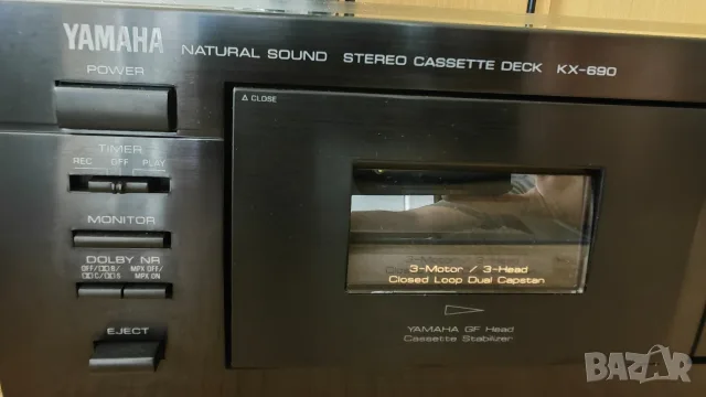 касетен дек Yamaha kx- 690, снимка 6 - Декове - 55632614