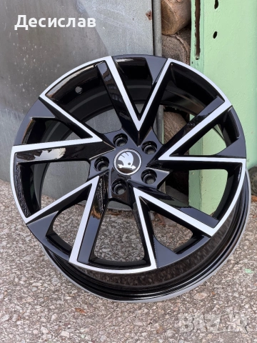 Джанти за Шкода Skoda 17 “ цола 5х112 чисто нови Octavia Superb Kodiak, снимка 5 - Гуми и джанти - 55071717
