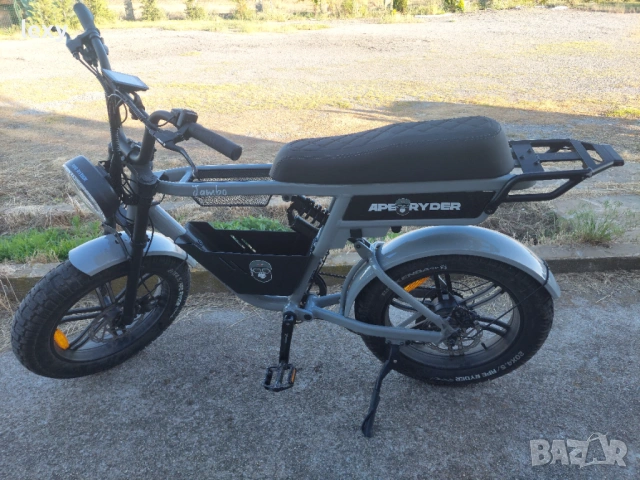 Електрически фетбайк Ape Ryder Jambo Pro – Двойно окачване, Дискови спирачки, 625Wh, снимка 2 - Велосипеди - 54735454