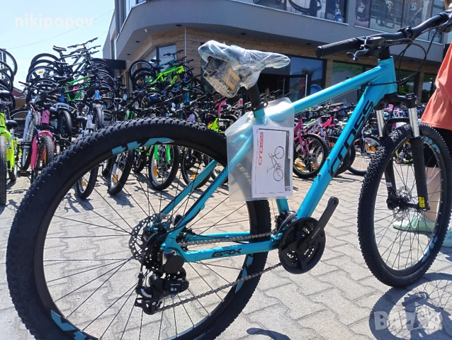 CROSS Велосипед 27.5" GRX 7 hdb син, снимка 11 - Велосипеди - 54645526