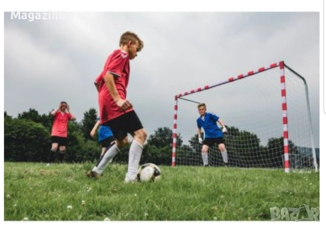 Футболна/ хандбална врата HUDORA Allround 300, 300 x 200 x 110 см, Комплект с мрежа 