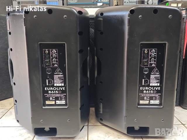 активни професионални стерео тонколони 15 инча BEHRINGER EUROLIVE B615D, снимка 7 - Тонколони - 54678896
