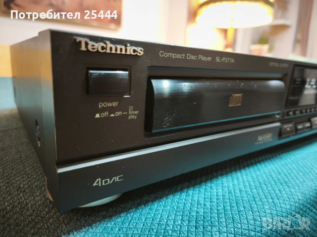 Cd Player Technics SL-P377A, снимка 3 - Ресийвъри, усилватели, смесителни пултове - 54662702