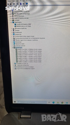Лаптоп TOSHIBA P-70 A 125  цена 100 евро, снимка 5 - Лаптопи за дома - 55091848