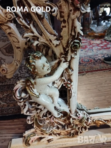 Италианска конзола с огледало., снимка 6 - Други - 54125215