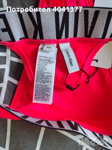 Calvin Klein оригинален бански, нов с етикет, снимка 4 - Бански костюми - 54993672