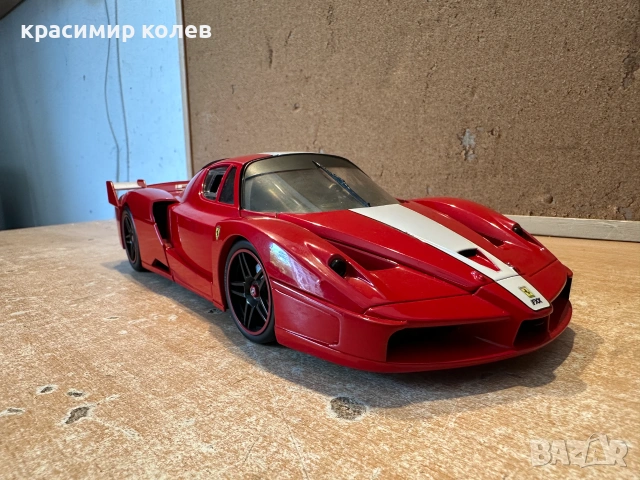 метален модел "FERRARI FXX"/Hot Wheels,1:18/