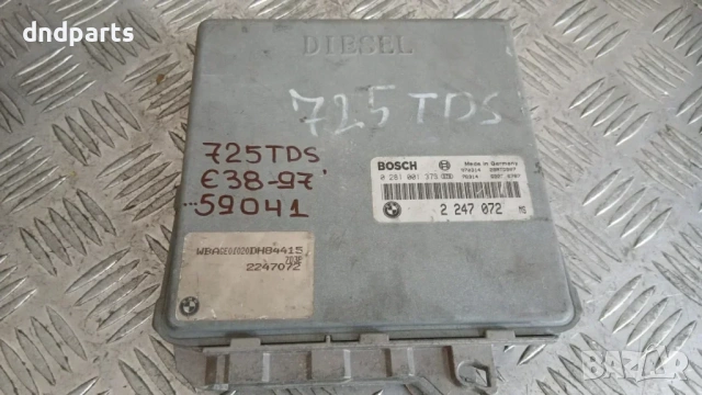 Компютър BMW 725 TDS E38 1997 2247072 0281001373