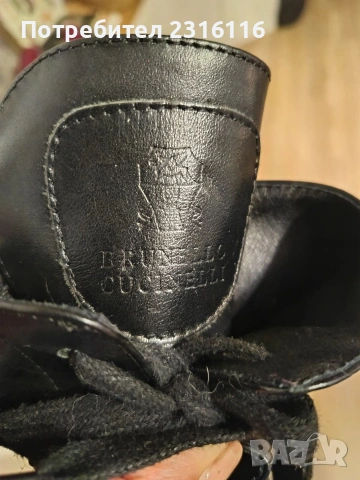 Кубинки Brunello Cuchinelli , снимка 4 - Дамски боти - 54394655
