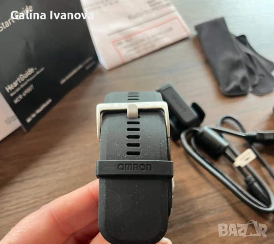 Смарт часовник ОМРОН за измерване на кръвно налягане – OMRON HCR-6900T-M HeartGuide Digital Bluetoot, снимка 5 - Друга електроника - 54707268