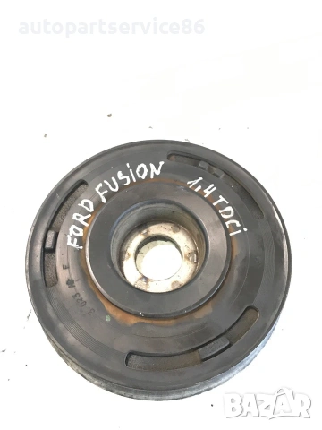 Шайба на колянов вал за Ford Fusion 1.4 Tdci (2005) , снимка 3 - Части - 55062357