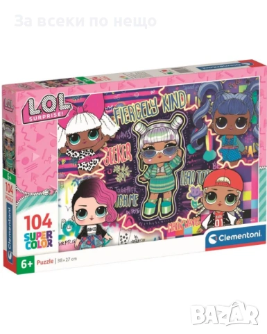 ✨Детски пъзел Barbie/LOL/Stitch (видове)-104 части, снимка 3 - Игри и пъзели - 54774242