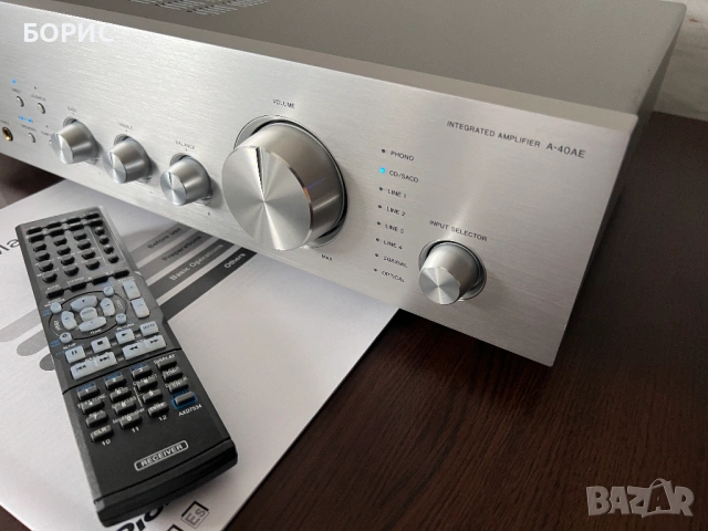 Интегриран усилвател PIONEER A-40AE, снимка 4 - Ресийвъри, усилватели, смесителни пултове - 53350312