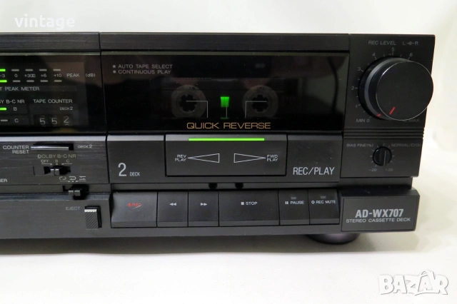 AIWA AD-WX 707  Z, снимка 4 - Декове - 55151784