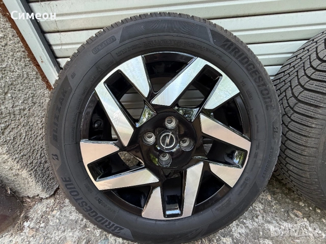 Oригинални джанти за Opel mokka - B 17 инча със зимни гуми Bridgestone blizzak 6, снимка 11 - Гуми и джанти - 54393918