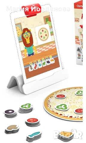 Osmo Образователна STEM игра за iPad, Pizza Starter Kit, снимка 3 - Други игри - 54802737
