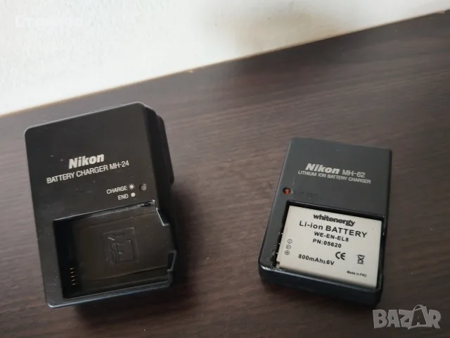 Зарядни, адаптери Nikon EH-63,Nikon EH-66,Nikon MH-23, MH-24,, MH-62, снимка 2 - Батерии, зарядни - 55414521