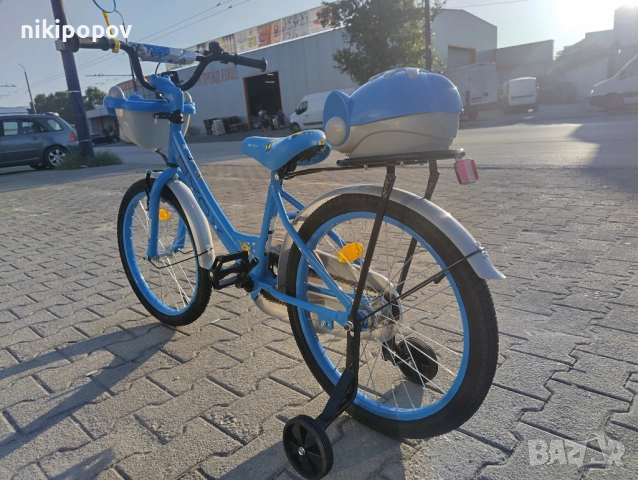 X Детски велосипед 20" 2002 син, снимка 6 - Велосипеди - 54395528