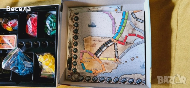Ticket to Ride Europe , снимка 3 - Настолни игри - 54859046