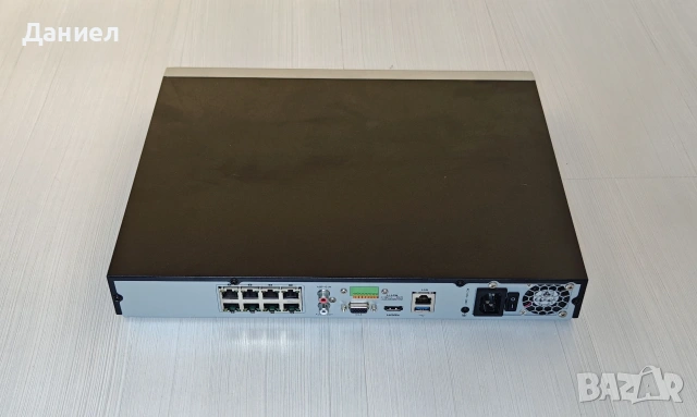8 портов PoE 4K NVR Hikvision DS-7608NI-I2/8P, снимка 3 - Комплекти за видеонаблюдение - 55050360