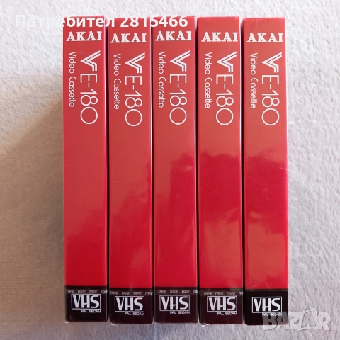 Лот нови видео касети AKAI, снимка 4 - Други жанрове - 54993376