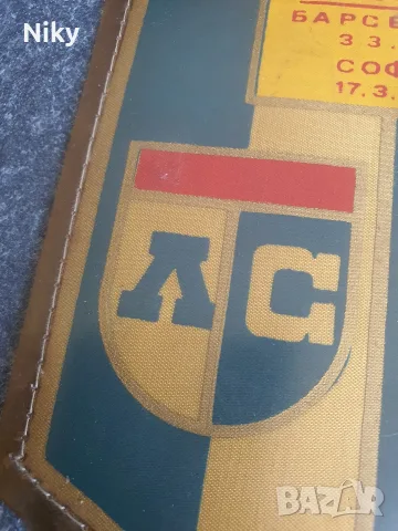 Винтидж вимел 1976 Левски-Спартак и Барселона , снимка 3 - Фен артикули - 55601495