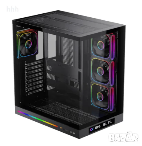Топ 12 ядрено геймърско PC: Ryzen 5 5600/6x3.5Ghz/32MB L3/16GB ddr4 3600/256ssd+6TB/RTX3070