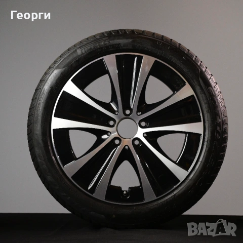 Комплект 4броя Pirelli Sottozero 3 245/45R18 100V DOT0519| Джанти 8Jx18H2-N ET43 A2134013700| Гуми и, снимка 3 - Гуми и джанти - 54862325