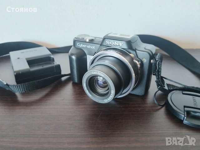 SONY Cyber-Shot DSC-H3 8.1 MP 10x Optical Zoom Japan , снимка 6 - Фотоапарати - 54979402