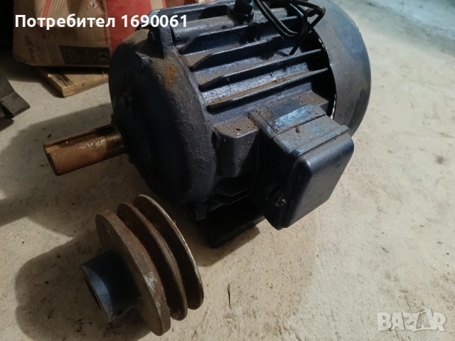 Ел .Двигател 5,5kw 1420 оборота, снимка 3 - Електродвигатели - 55245532