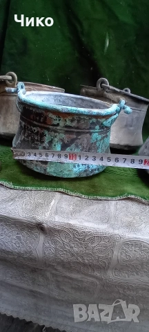 8бр малки бакърени менчета , снимка 9 - Антикварни и старинни предмети - 54125838