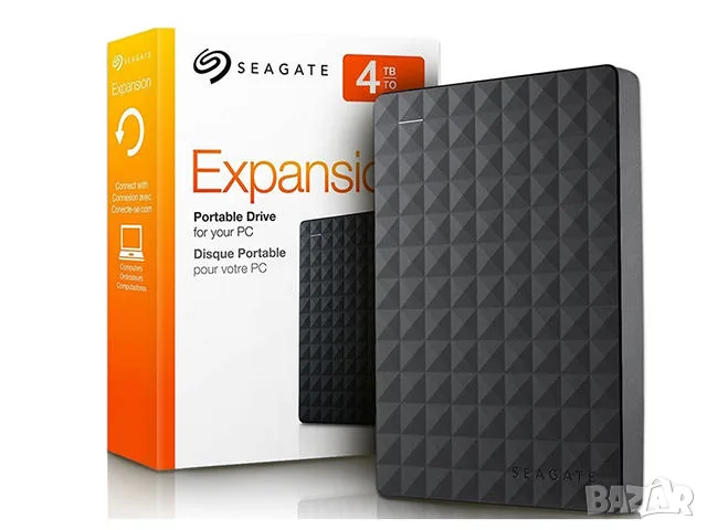 Външен преносим хард диск Seagate Expansion 4TB
