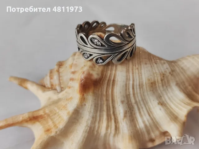Сребърен пръстен 925