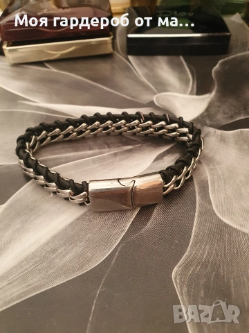 Браслет Azaza London кожа и стомана. от 80€