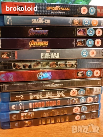 MCU - MARVEL CINEMATIC UNIVERSE блу рей лот, снимка 5 - Blu-Ray филми - 54584687