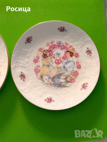 Колекционерски чинии за Свети Валентин на Royal Doulton, снимка 4 - Колекции - 54958460