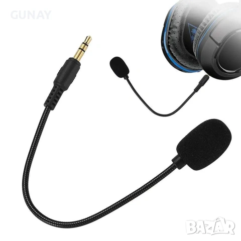ModMic Plus микрофон за геймърски слушалки 3.5мм жак с шумопотискане универсален, снимка 3 - Микрофони - 54973762