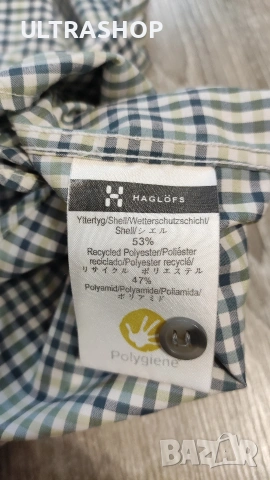 Haglofs XL туристическа риза в отлично състояние, снимка 7 - Ризи - 54693812