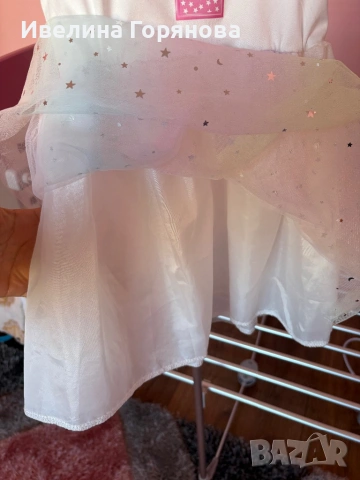 Детска рокличка за 4ти рожден ден размер 100см., снимка 3 - Детски рокли и поли - 54307954